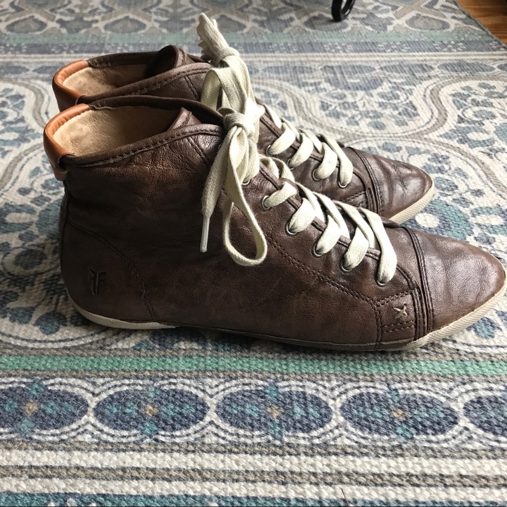 Frye women’s Melanie high-ASV sneakers