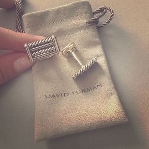 David Yurman Cuff Links