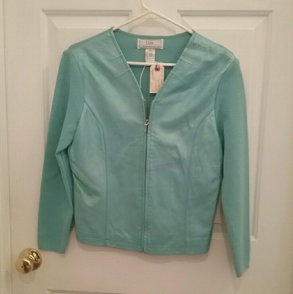 Lisa International Sweaters - Genuine Leather /front/ sweater/#148/#110