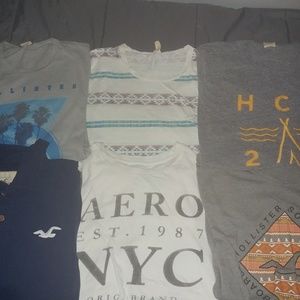 Hollister Shirts Lot