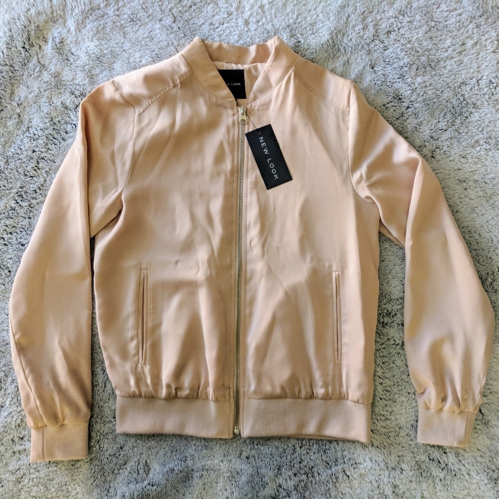 ASOS satin bomber jacket