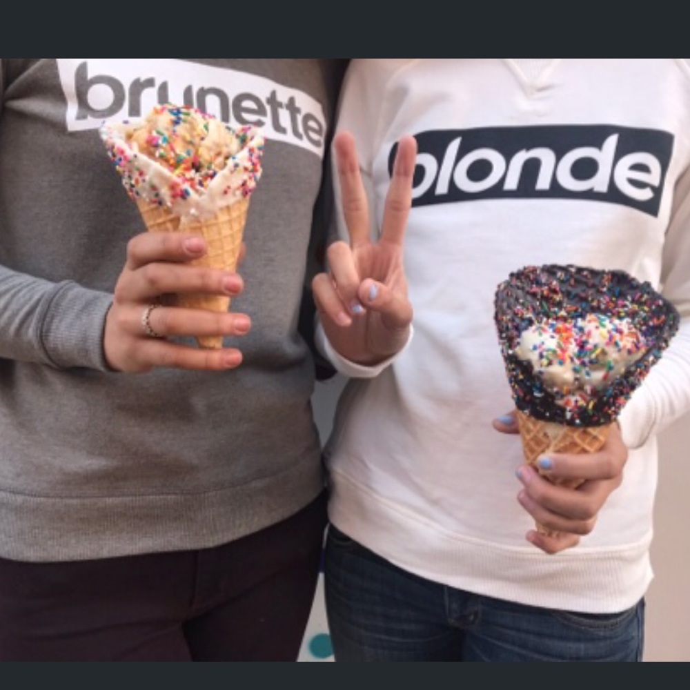 Brunette or Blonde sweatshirt