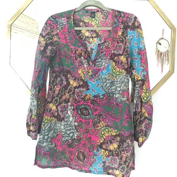 Vibrant Tunic Top - Picture 2 of 4