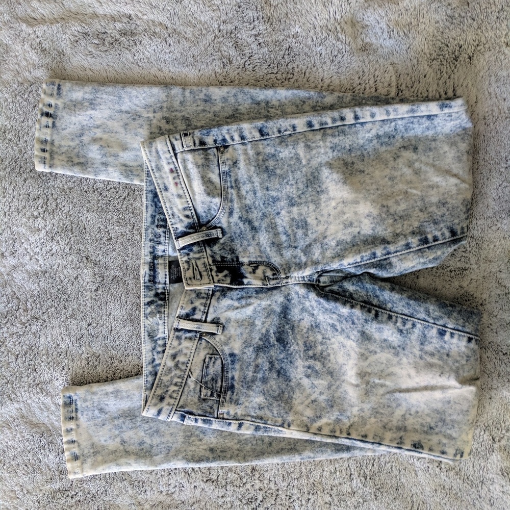 Mossimo acid wash jeggings