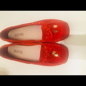 Orange Loafers