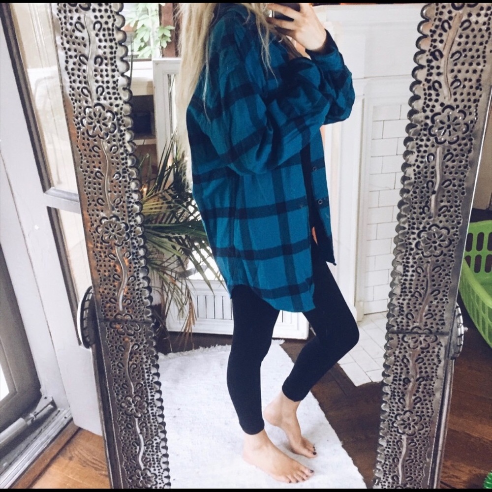 Anahi Indigo Flannel