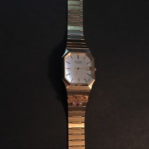 Bulova Quartz Gold Watch