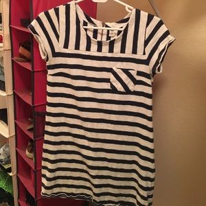 Striped t-shirt dress