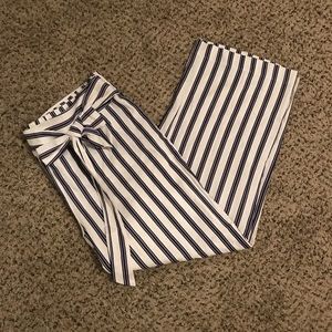 BRAND NEW New Directions Linen Belted Pants