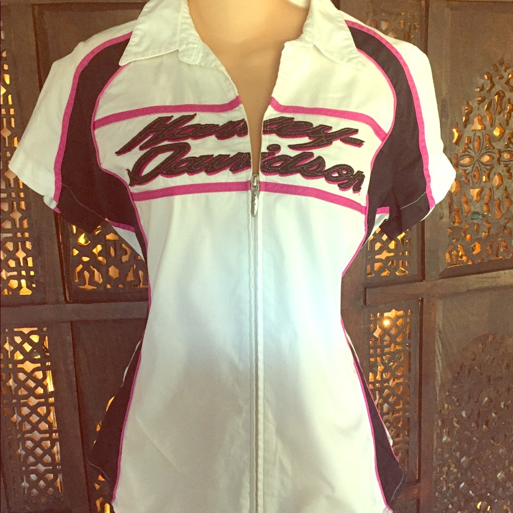 Harley Davidson Garage Shirt Women's Large