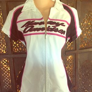 Harley Davidson Garage Shirt Women's Large