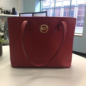 Michael Kors Red Tote