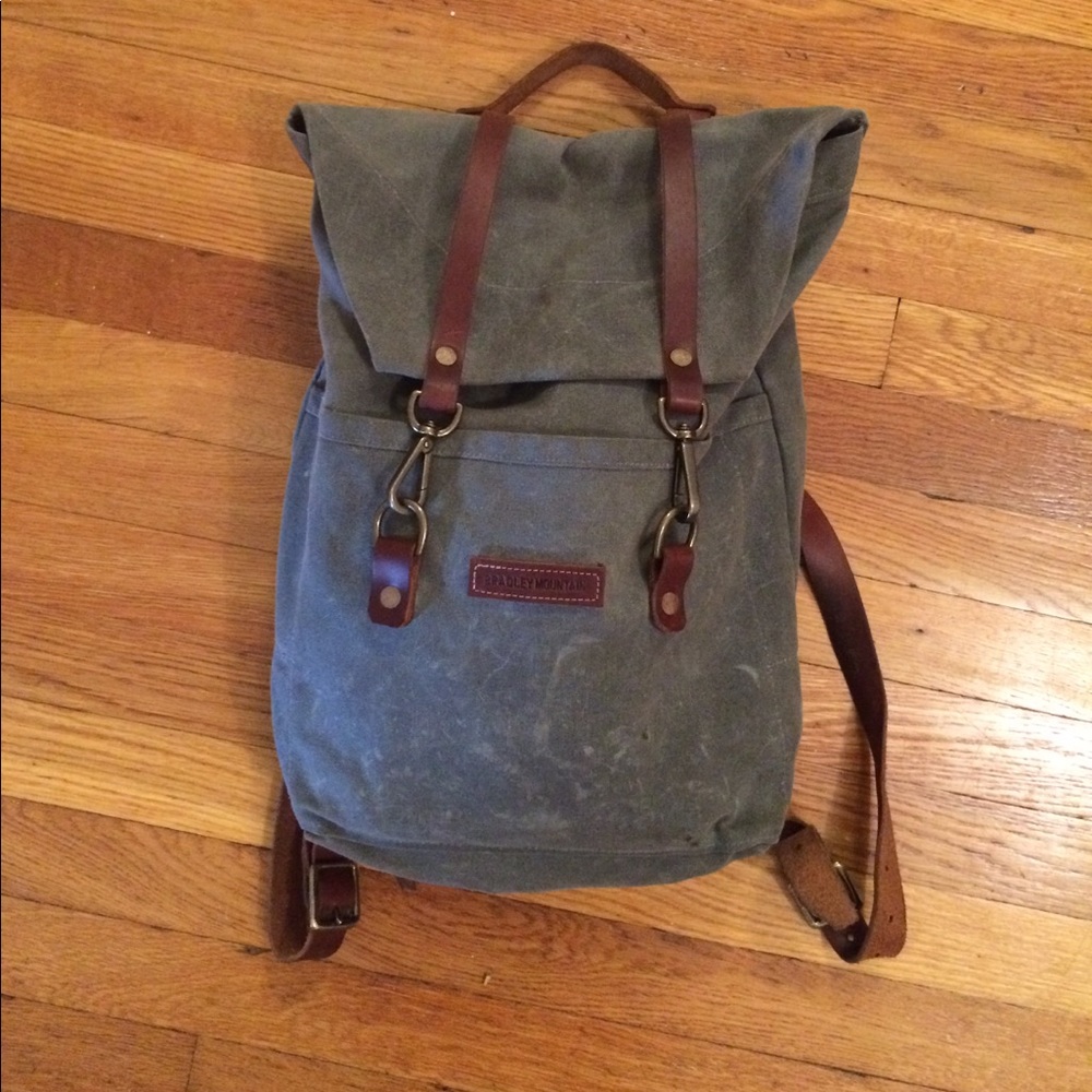 Bradley Mountain waxed canvas Bag