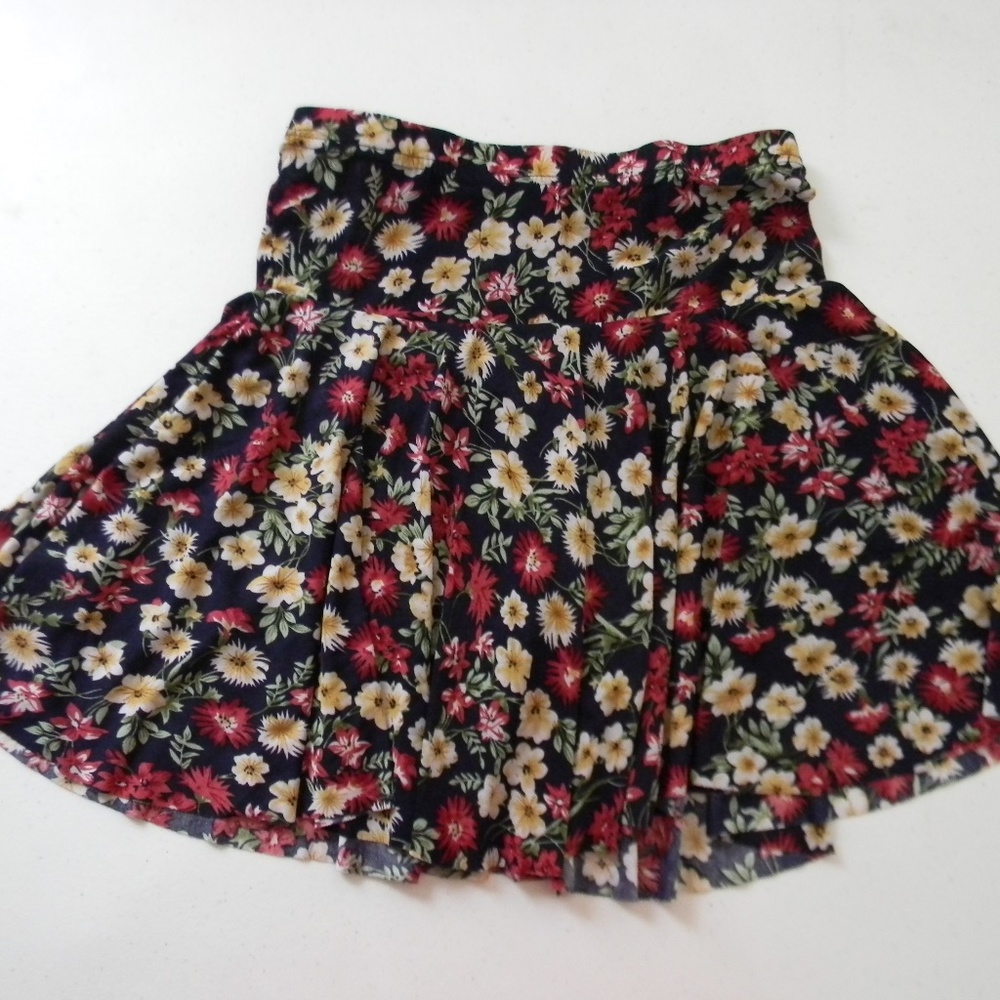 Silk Flowe Skirt