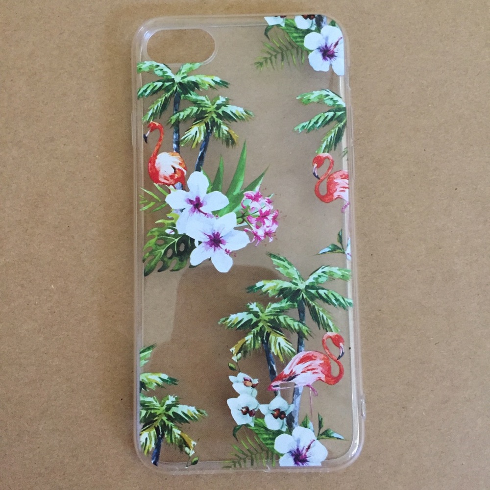 iPhone 8 Tropical Flamingo Case
