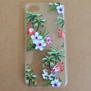 iPhone 8 Tropical Flamingo Case