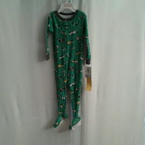 NWT Carter's footed race car pyjamas sz 18 mo