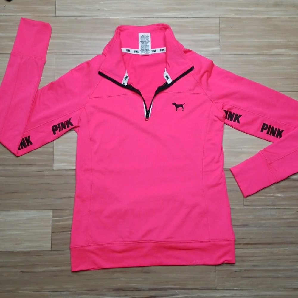 VS Pink ultimate half zip