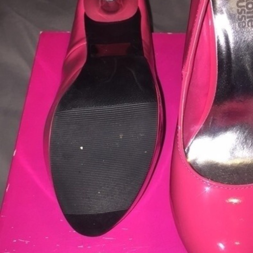 Hot pink heels