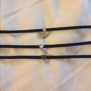 Choker necklaces
