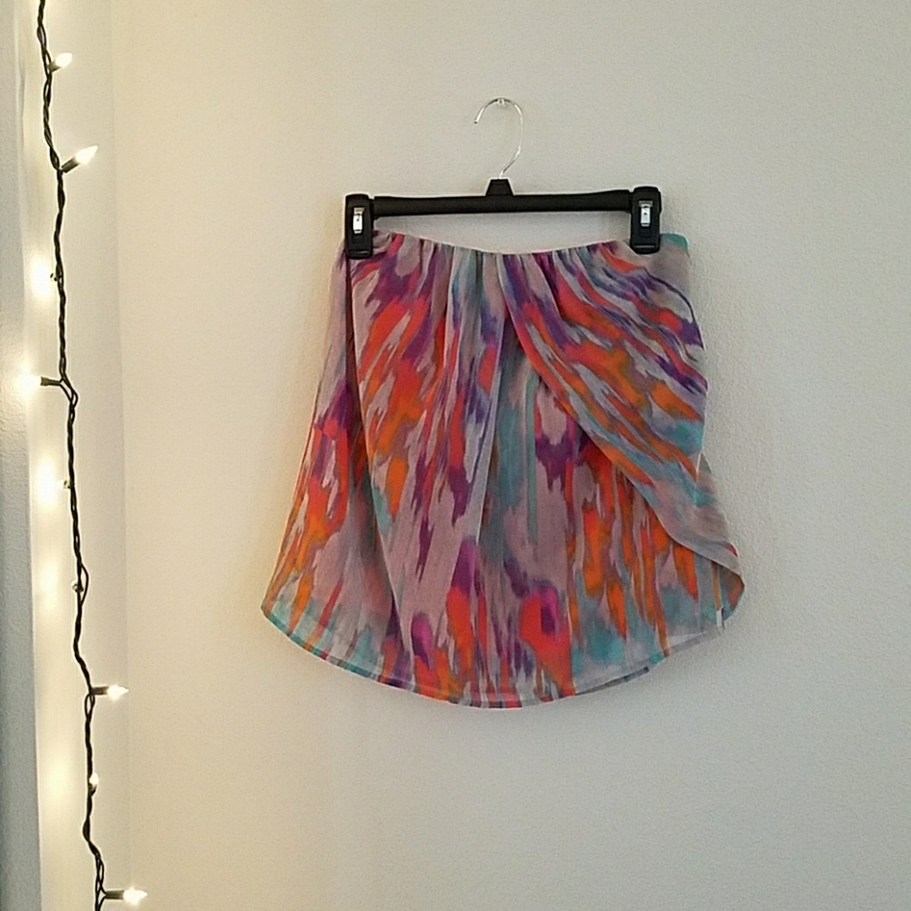 Strapless shirt