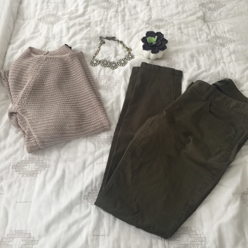 Olive Theory Pants
