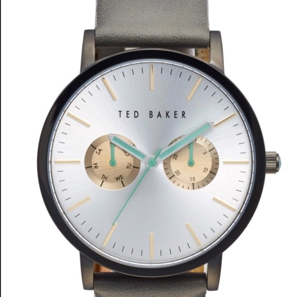 Ted Baker Leather Strap Watch