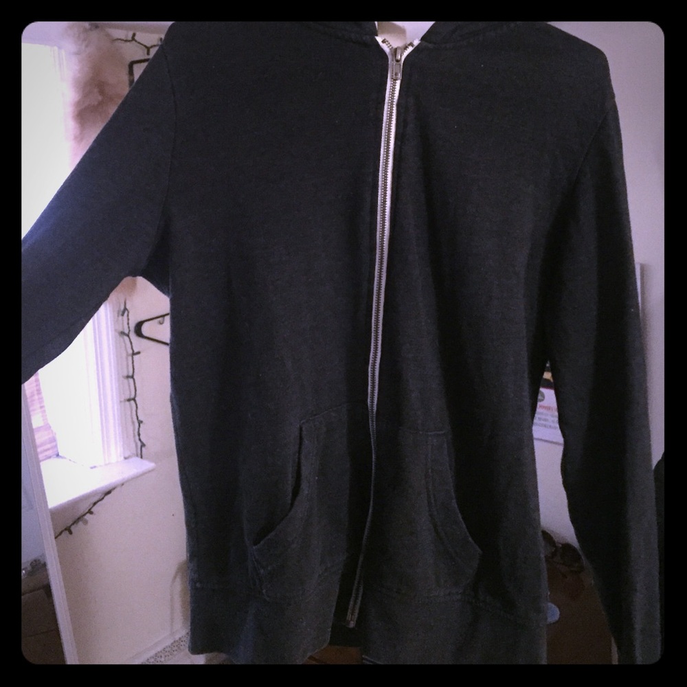 Gray hoodie