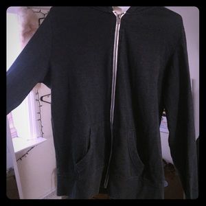 Gray hoodie