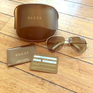 Gucci Aviator Sunglasses