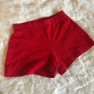 Red Zara shorts ❤️