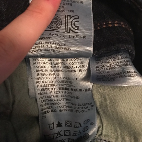 Lévis jeggings size 6 NWOT - Picture 4 of 4