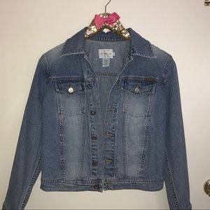 💕 Calvin Klein Denim Jean Jacket 🌻