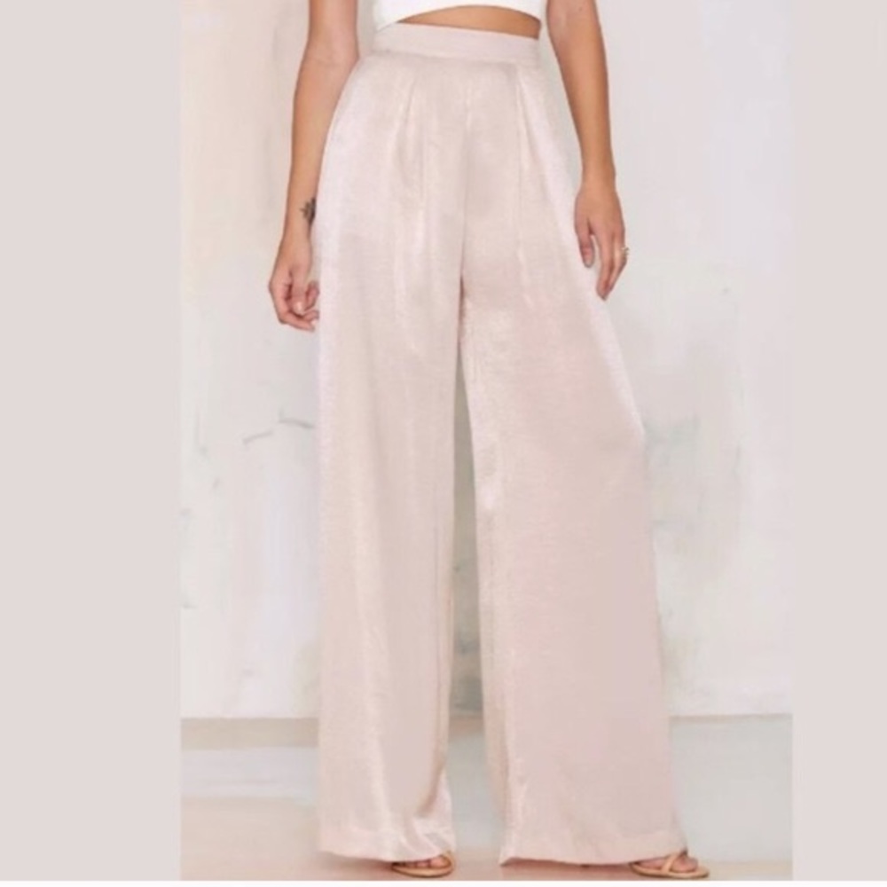 Silk pants