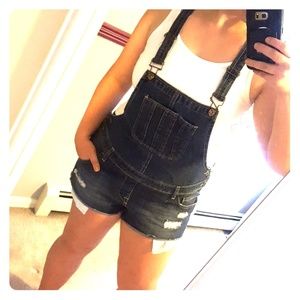 Mudd Overall Shorts