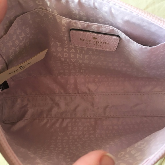 Kate Spade Ramey Crossbody Bag ~ Pink Glitter Dots - Picture 7 of 8