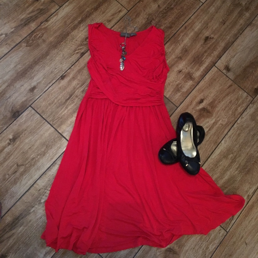 SALE 🔥🔥🔥 Anthropologie cross top knot dress