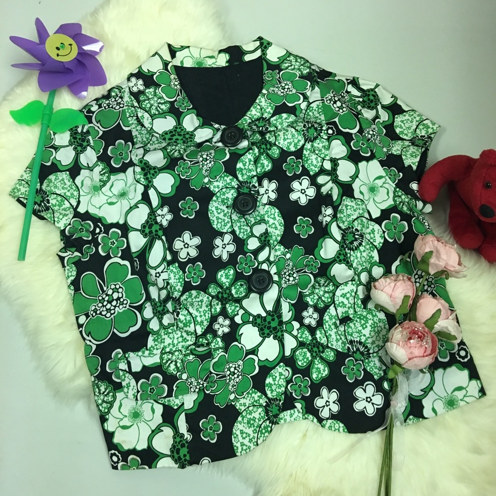 Crop Top Button Down