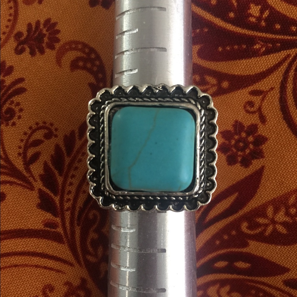 💍TURQUOISE ADJUSTABLE RING 💍