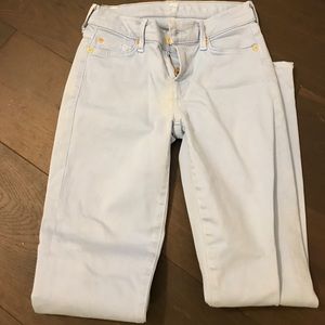Seven skinny jeans light aqua