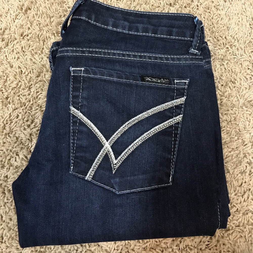William Rast Straight Leg Jeans