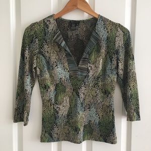 BCBG Multicolor Blouse
