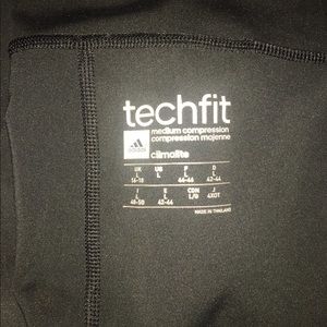 Adidas Tech fit Climalite Medium Compression Tight