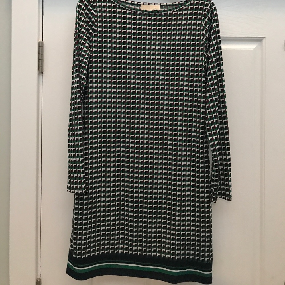 Michael Kors geometric print dress. Size M