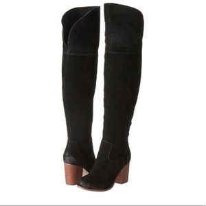 Splendid Loretta Over the Knee Boot Black