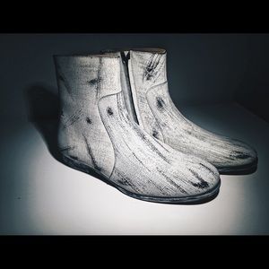 Maison Martin Margiela x H&M  white boots