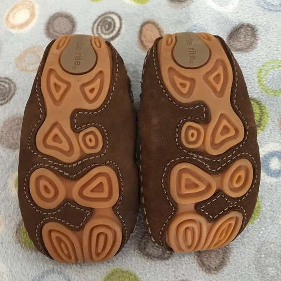 Leather Stride Rite Sandals Baby Boy Sz 2m - Picture 4 of 5