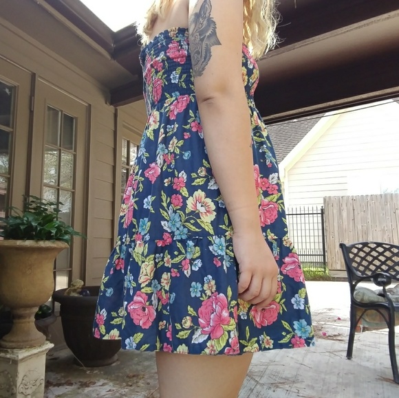 💖 Floral Tube Top Dress 💖 - Picture 2 of 3