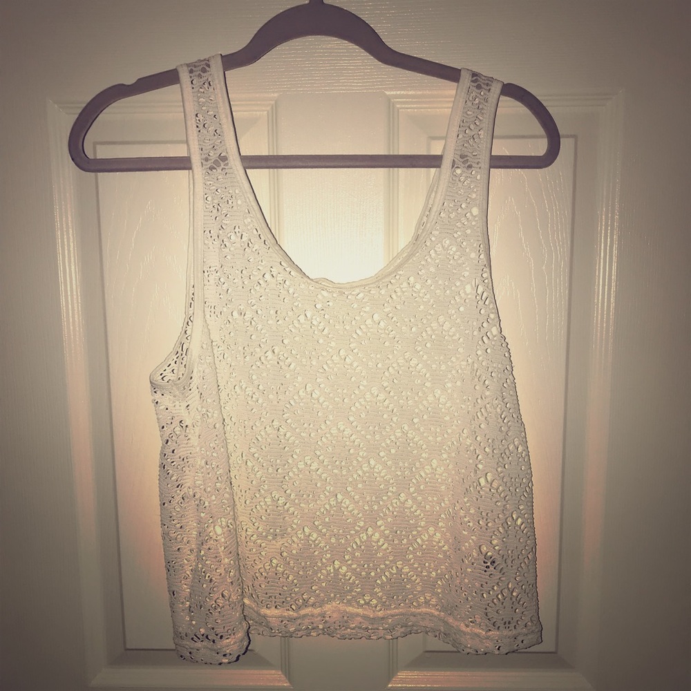 NWOT Aeropostale Crochet Tank
