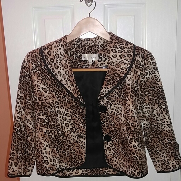 WHBM Leopard print blazer - Picture 1 of 2